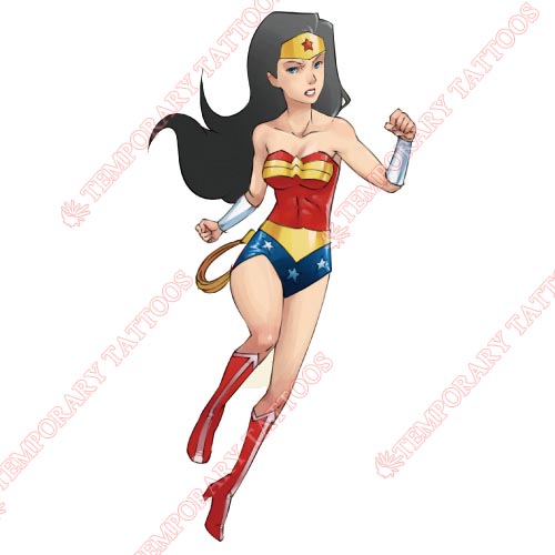 Wonder Woman Customize Temporary Tattoos Stickers NO.374